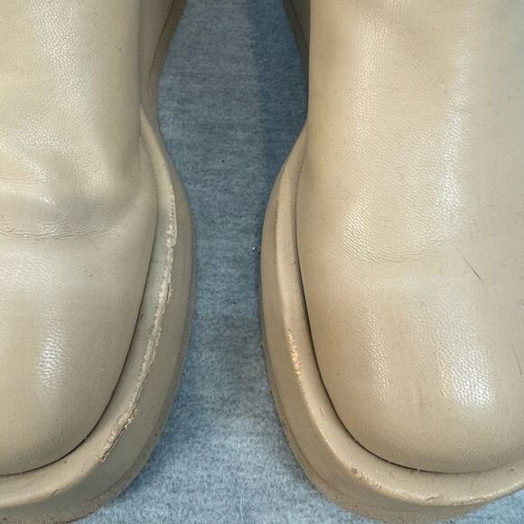 GIA Borghini / RHW Boots 6 Faux-Leather Platform Chelsea - Picture 8 of 9